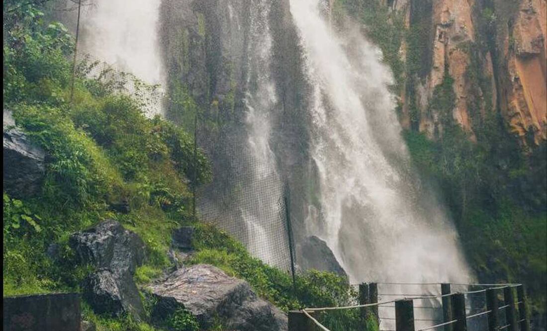 La cascada de Quetzalapan es solo uno de los tantos atractivos en Chignahuapan | Foto: Redes Sociales