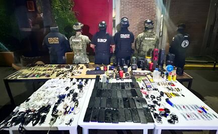 Intensifican SSP y SEMAR revisiones en penales para el combate a la extorsión