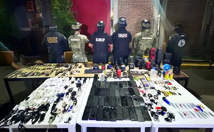 Intensifican SSP y SEMAR revisiones en penales para el combate a la extorsión