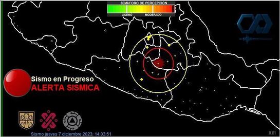 Sismo de 5.8 sorprende a poblanos