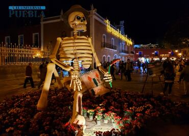 Mapa y ubicación de las Catrinas en Atlixco; ¿Hasta cuándo estarán?