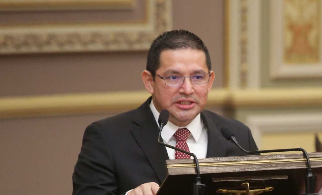 Foto: Agencia Es Imagen para El Universal Puebla El secretario de Seguridad Pública, Daniel Cruz Luna, compareció este viernes ante el pleno del Congreso de Puebla |