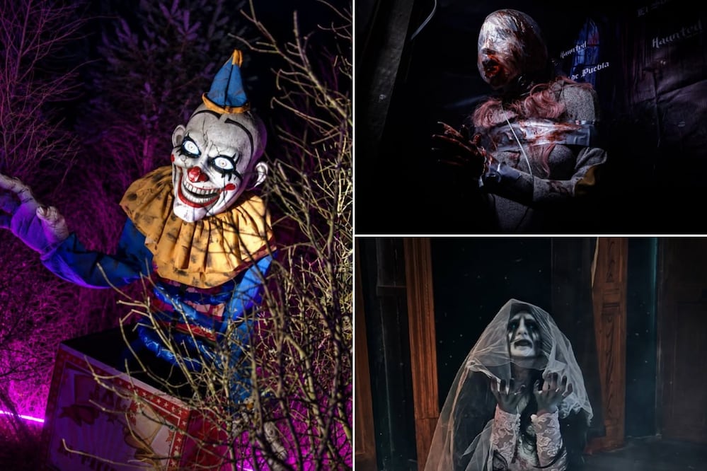 Las casas de terror en Puebla ofrecen recorridos para Halloween 2026 | Foto: Catrilandia / EsImagen / Pasaje Siniestro