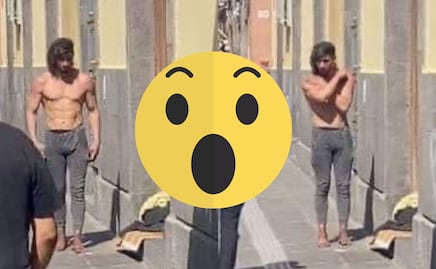 VIDEO: Quién es el vagabundo fitness que está causando furor en Puebla