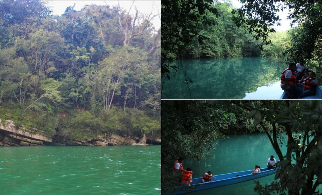 En Veracruz hay una hermosa laguna turquesa|
Foto: Google Coordinación de Turismo Ayuntamiento de Minatitlán