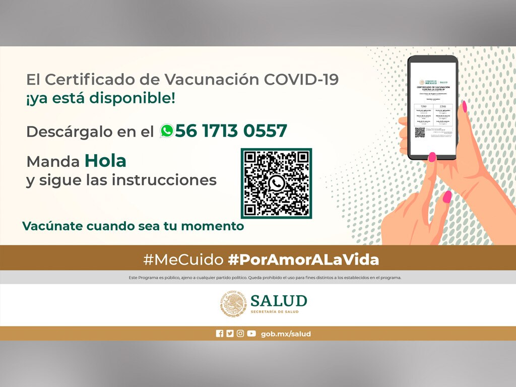 Certificado de vacunación Puebla ¿Cómo sacarlo fácilmente?