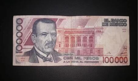 Cuánto vale hoy un 'Venado', el billete de mayor denominación que ha existido en México