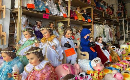 Traje de Niño Dios del Covid-19, el más vendido en Puebla