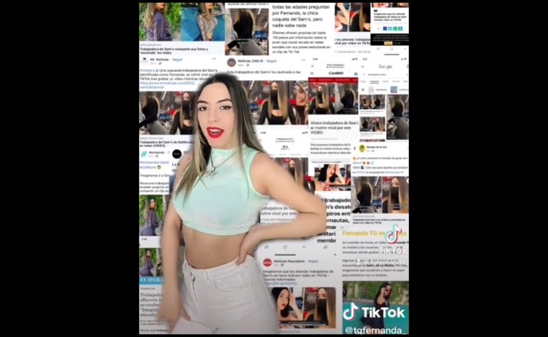 Fernanda, la chica del Sam’s, dará a conocer su historia. Foto: Captura de pantalla