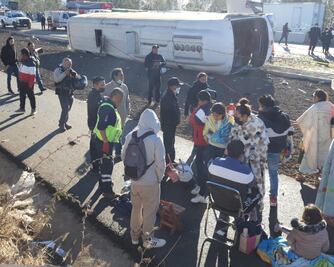 Accidente México-Puebla: graves cuatro peregrinos de Ajalpan