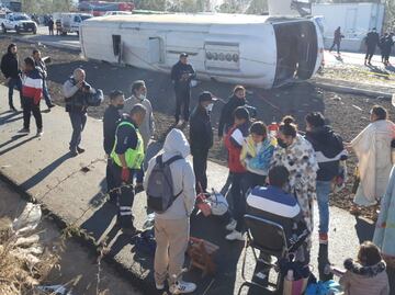 Accidente México-Puebla: graves cuatro peregrinos de Ajalpan