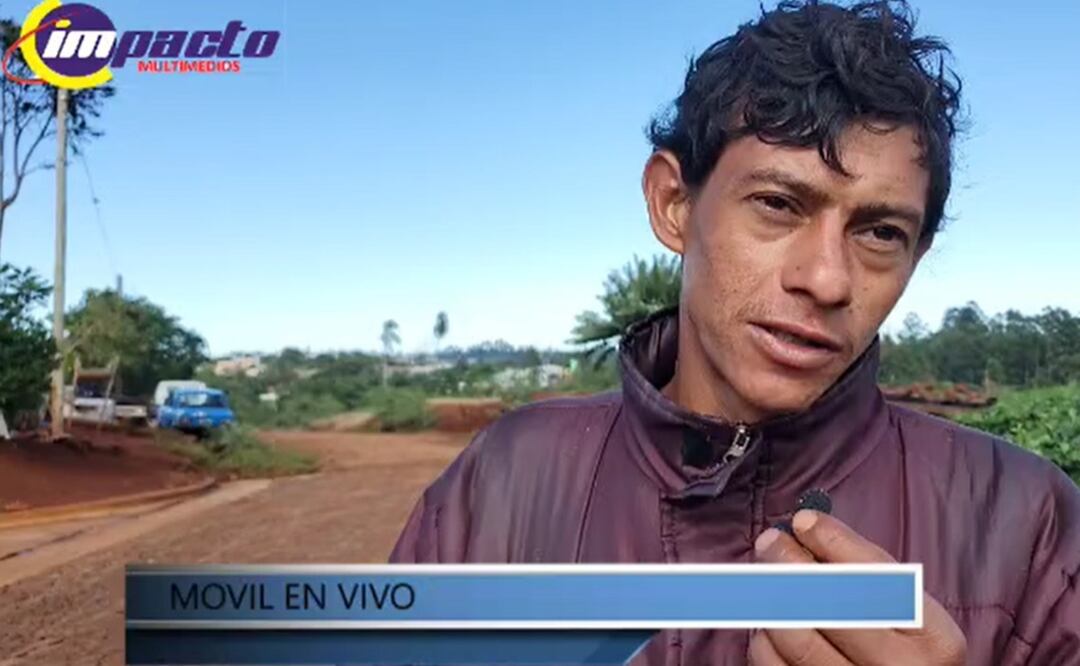 Elías De Souza, un argentino de 32 años. Foto: Tomada del video