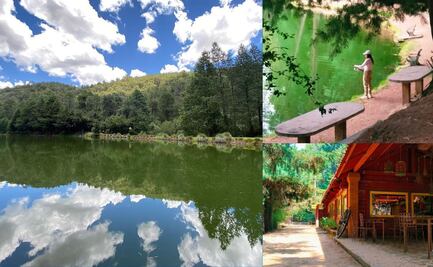 Pesca truchas y hospédate en estas apacibles cabañas a menos de una hora de Puebla