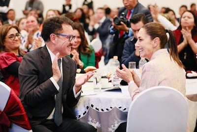 Diputados federales de la Coalición Juntos Hacemos Historia se reúnen con Claudia Sheinbaum