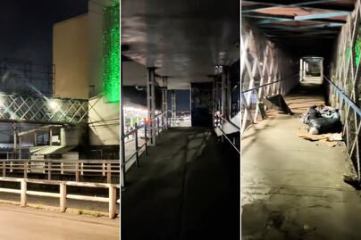 Tiktoker se atreve a cruzar el puente más peligroso de Puebla y esto le pasó