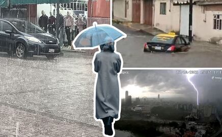 Granizada sorprende a los poblanos; se esperan más lluvias este fin de semana