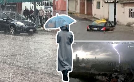 Granizada sorprende a los poblanos; se esperan más lluvias este fin de semana