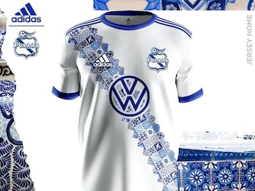 Ahora proponen talavera en el jersey del Club Puebla
