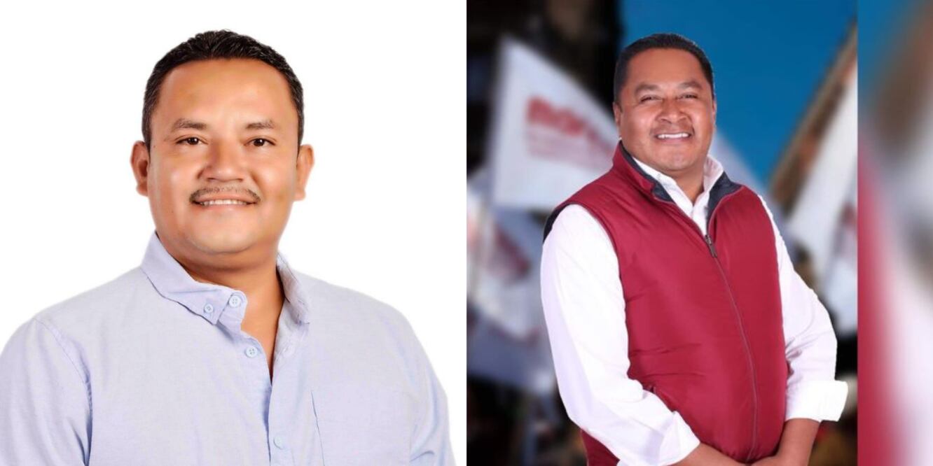 Políticos asesinados / Foto Facebook Jaime González Pérez, Javier Torres Barrera