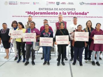 Entrega Pepe Chedraui apoyos del programa “Mejoramiento a la vivienda” en La Resurrección
