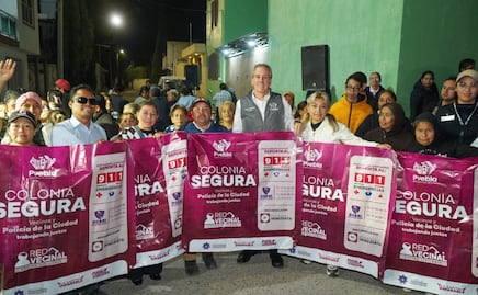 Lleva Pepe Chedraui tecnología LED a la colonia Santa Lucía con Puebla Brilla