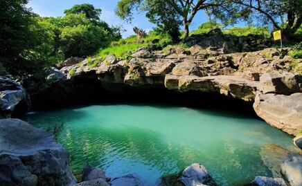 La poza donde se bañaba el emperador Moctezuma está muy cerca de Puebla