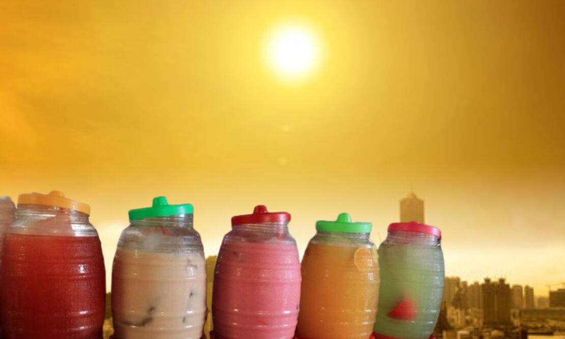 Las mejores aguas frescas en Puebla para poder combatir el calor de la ciudad | Foto: Producción El Universal