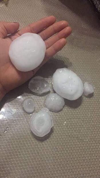 En las últimas tormentas se han registrado intensas granizadas | Es Imagen