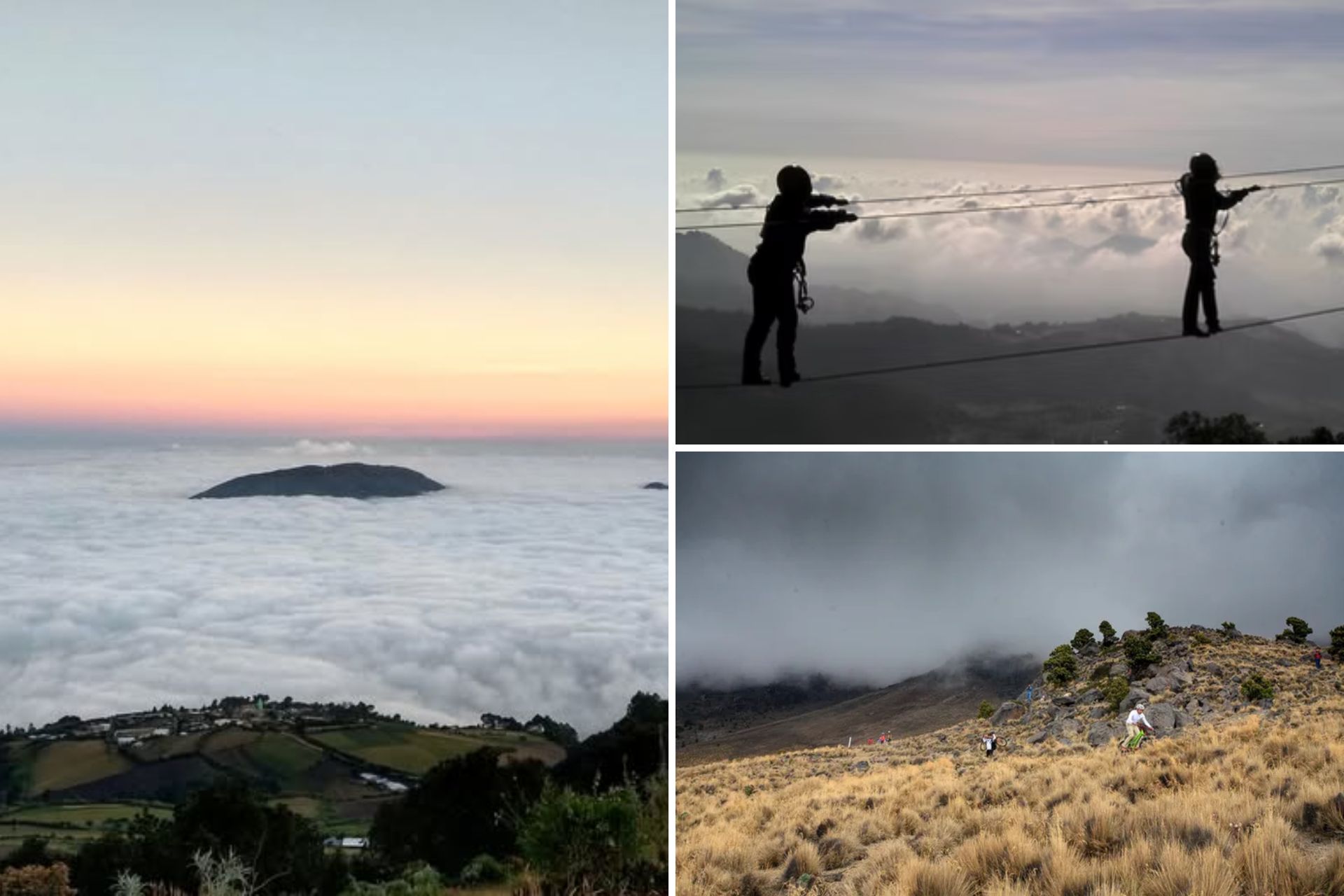 Amanece rodeado de un mar de nubes en este Pueblo Mágico