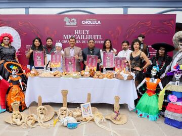 Presenta Ayuntamiento de San Pedro Cholula “Huey Miccailhuitl, la gran fiesta de los muertos”