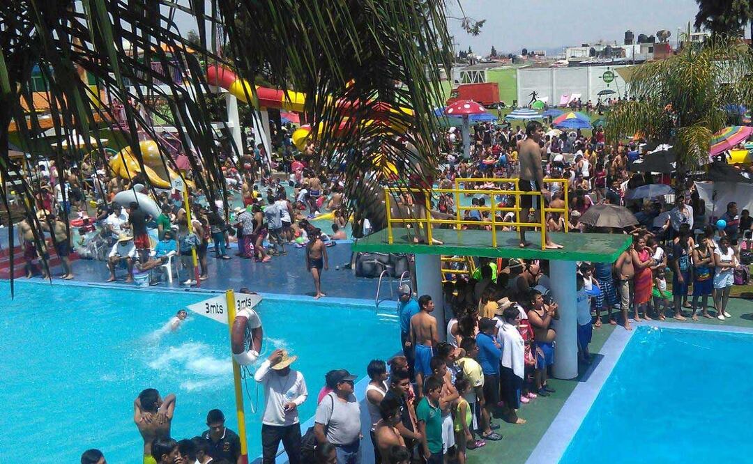 Muy cerca de la ciudad de Puebla se ubica el Balneario El Cristo, en San Andrés Cholula | Foto: Balnearios de México