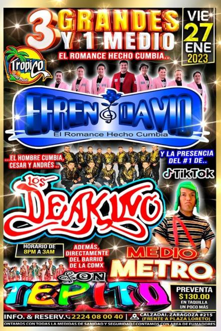 Medio Metro y Sonido Pirata se separan, ¿qué pasará con sus eventos en Puebla?