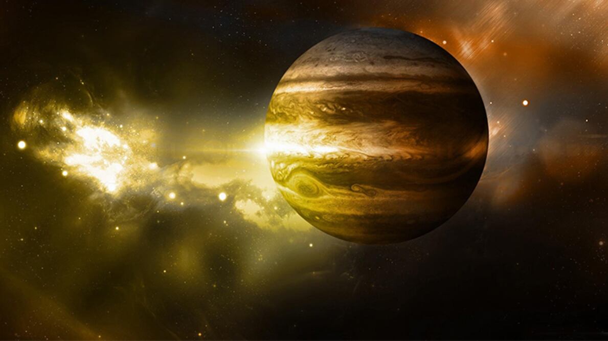 Tener a Júpiter retrógrado significa que, desde nuestra perspectiva en la Tierra, este planeta parece moverse en la dirección opuesta a la habitual.
Foto: Producción El Universal Puebla