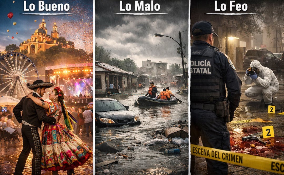 La IA clasificó los mejores y peores sucesos de Puebla | Foto: ChatGPT