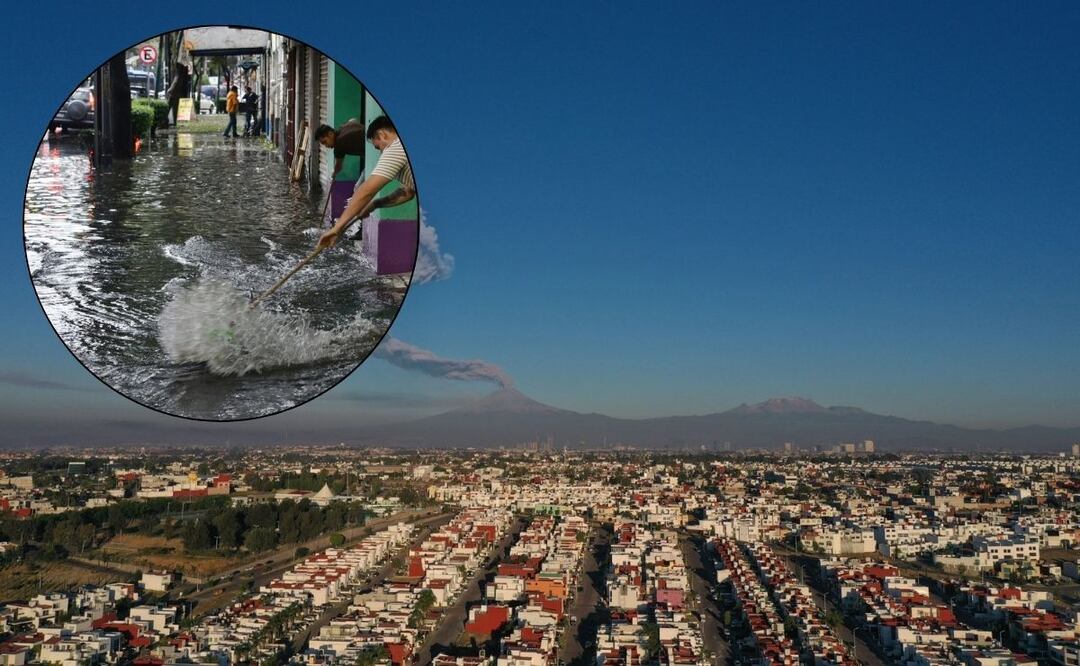 Hay colonias de la ciudad de Puebla más propensas a inundarse | Foto: EsImagen