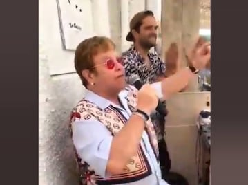 VIDEO. Elton John ¿en Los Cabos?