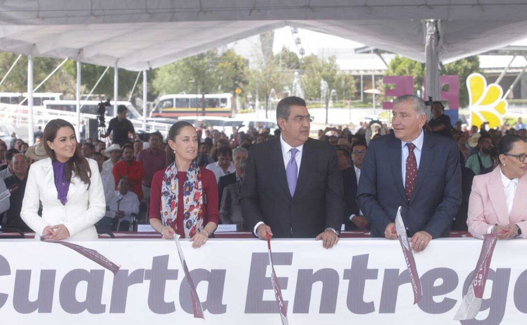 Los aspirantes a la Presidencia de la República tienen distintos apoyos en Puebla | Foto: agencia Es Imagen para El Universal Puebla