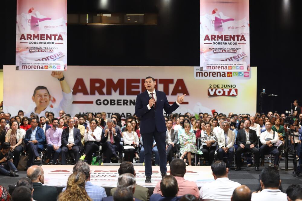 Alejandro Armenta presentó su propuesta en materia de justicia | Foto: EsImagen