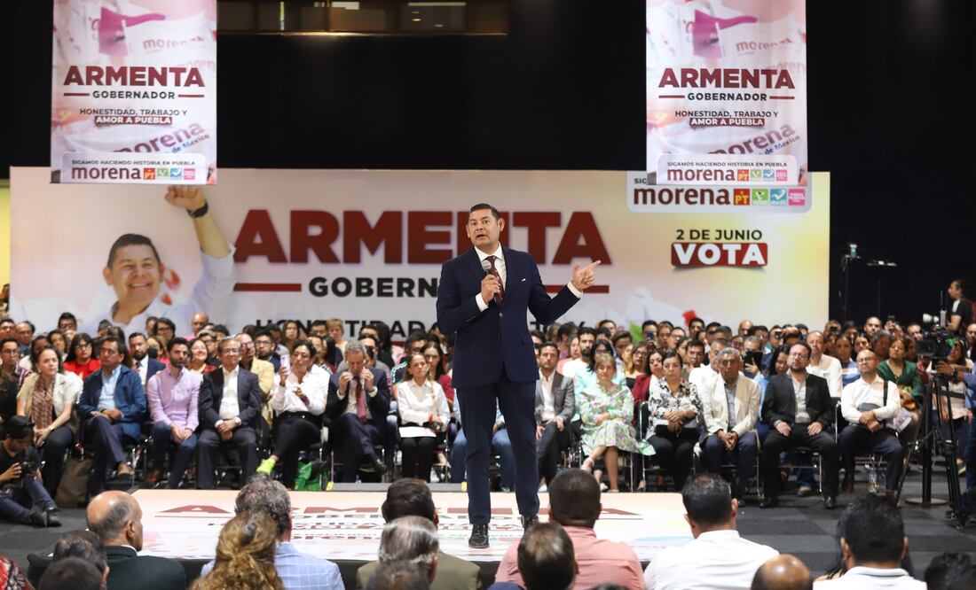 Alejandro Armenta presentó su propuesta en materia de justicia | Foto: EsImagen