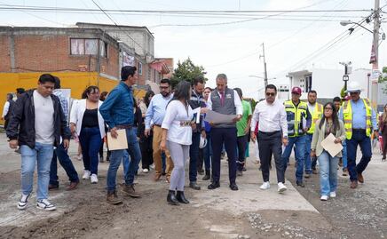 Supervisa Pepe Chedraui rehabilitación vial en la colonia Aquiles Serdán