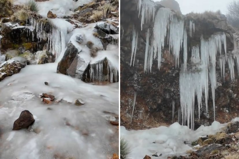 Así puedes llegar a las espectaculares cascadas de hielo desde CDMX y Puebla