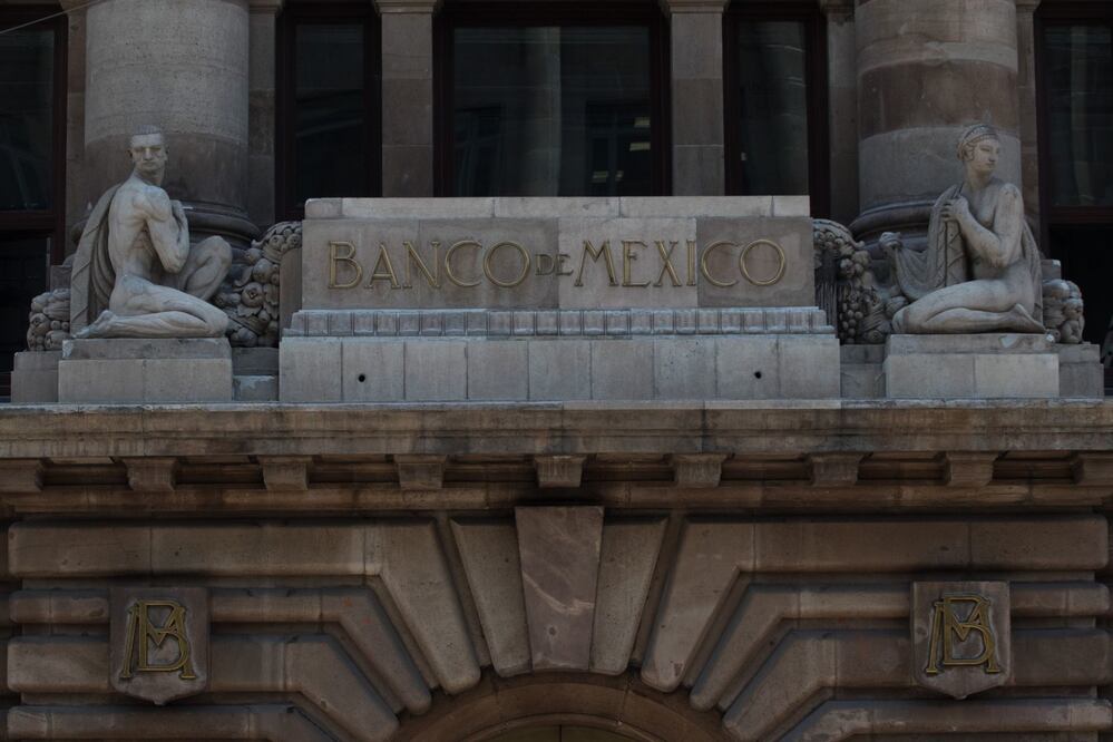 Fachada del Banco de México, que esta semana aumentó su tasa de referencia. Foto: Cuartoscuro