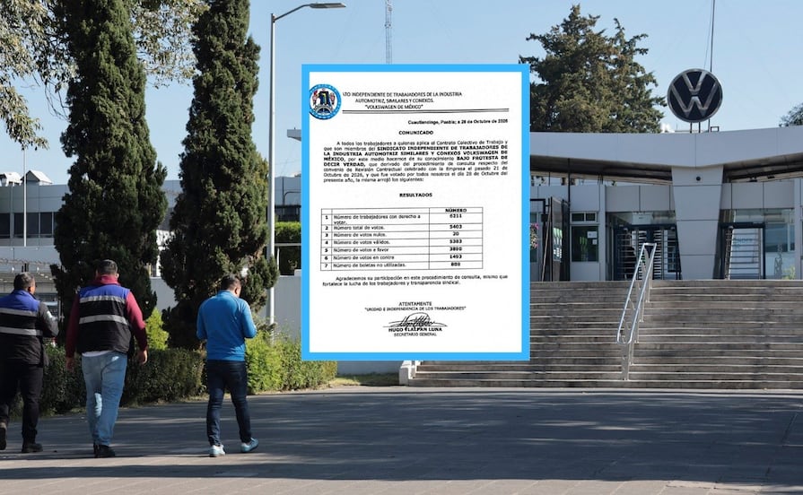 Se conjura la huelga en Volkswagen Puebla; trabajadores aceptan aumento salarial de 8.24%