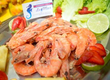 Fueron a comer mariscos y terminaron inundados en un mercado de Puebla