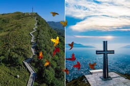 La Muralla China de Puebla ofrece vistas espectaculares durante el otoño