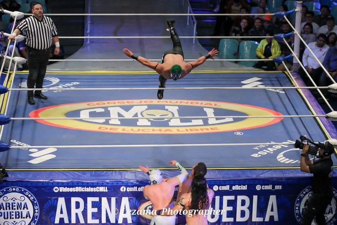 Foto: Facebook Arena Puebla CMLL