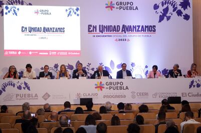 Más de 100 líderes de países progresistas celebraron el IX Encuentro del Grupo de Puebla