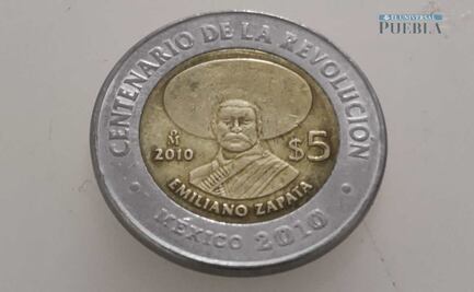 Cuánto vale la moneda conmemorativa de 5 pesos de Emiliano Zapata