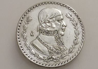 Cuánto vale hoy un Peso Tepalcate, la moneda de Morelos con 10% de plata