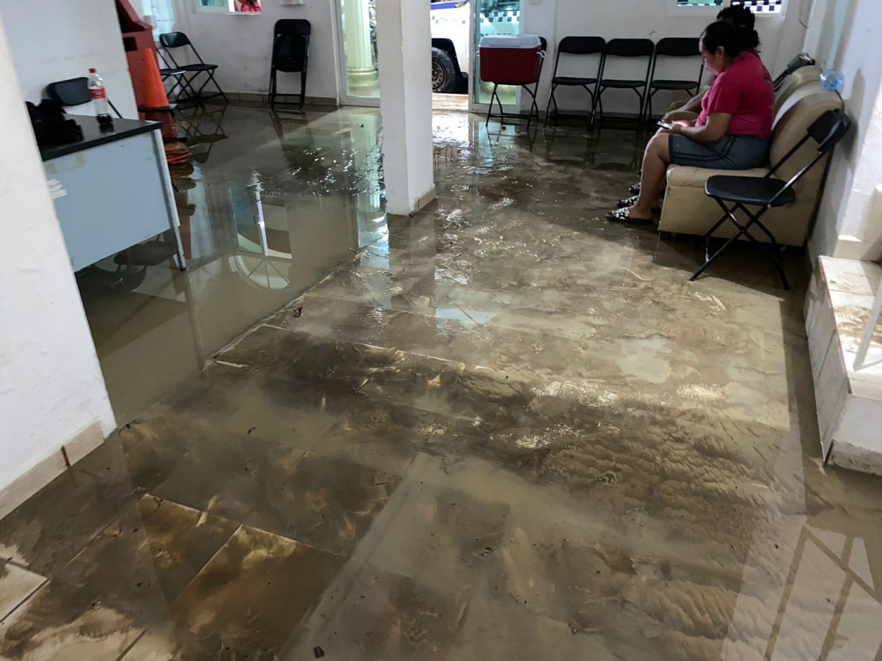 Los remanentes del huracán Otis dejaron afectaciones en el municipio de Venustiano Carranza | Foto: Ayuntamiento de Venustiano Carranza